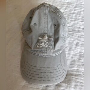 Adidas Light Gray Cap with Logo